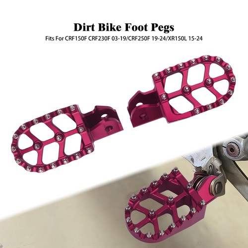 Pedane poggiapiedi dirt bike - pedane,