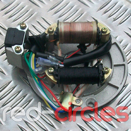 Piastra statore pit dirt bike - piastra,